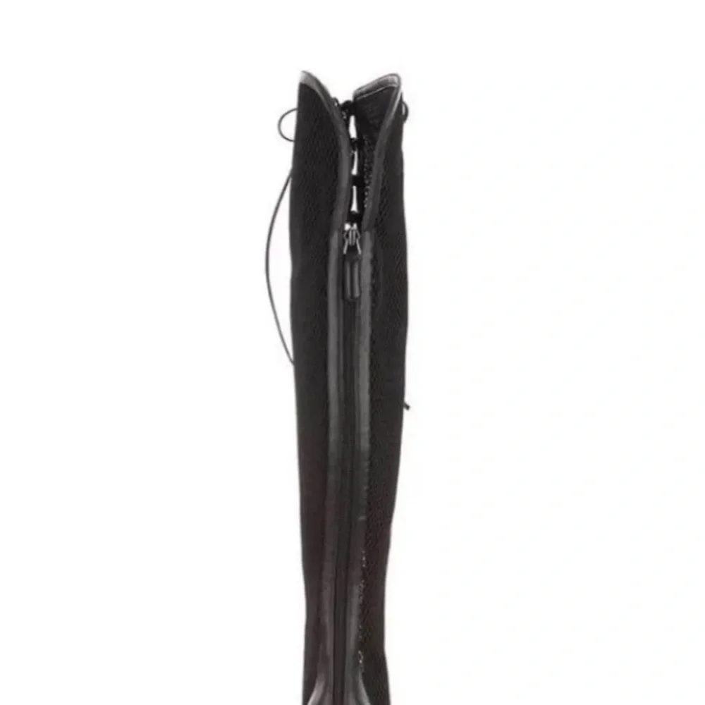 JLO Jennifer Lopez tie OTK over the knee BOOTs madia 7 shoes brand new